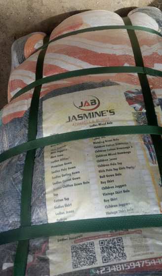 Jasmine's sorted okrika bales